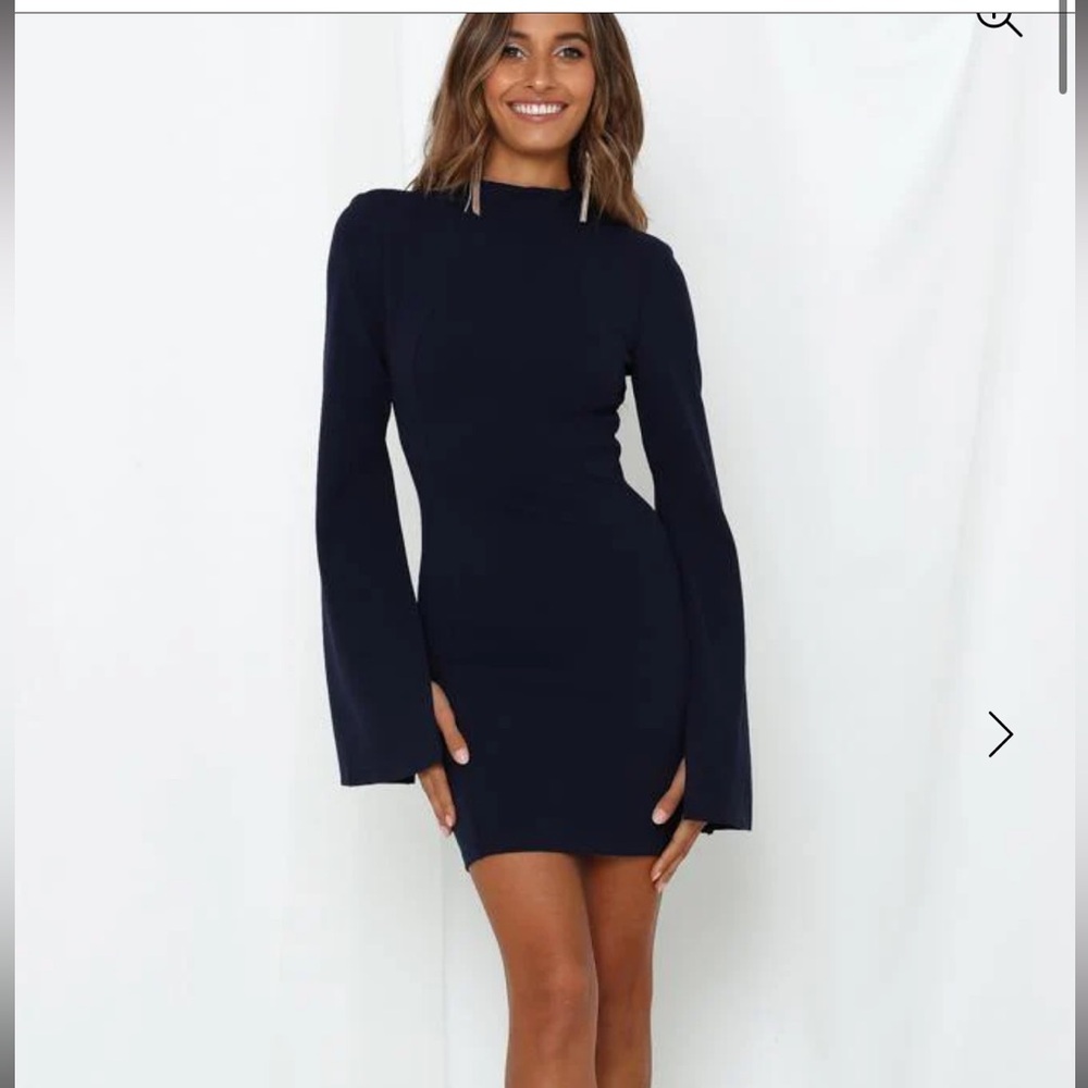HELLO MOLLY - You Should Be Here Dress Navy